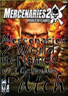 Box art for Mercenaries 2: World in Flames v1.1 German Patch