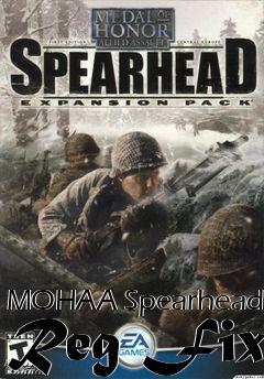 Box art for MOHAA Spearhead Reg Fix