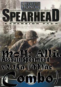 Box art for MoH: Allied Assault Spearhead v2.15a (Mac Combo)