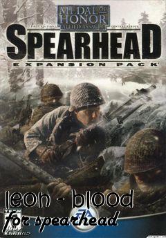 Box art for leon - blood for spearhead