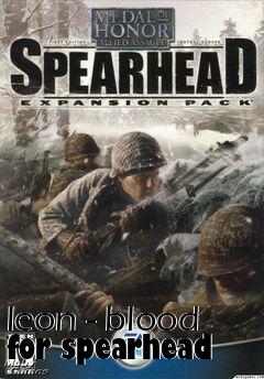 Box art for leon - blood for spearhead