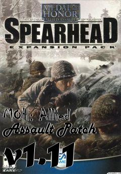 Box art for MOH: Allied Assault Patch v1.11