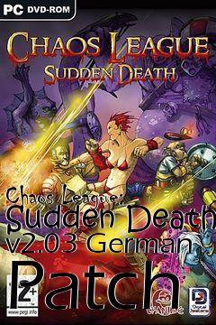 Box art for Chaos League: Sudden Death v2.03 German Patch