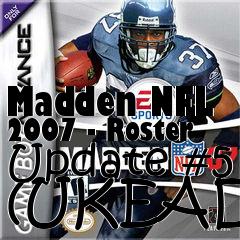 Box art for Madden NFL 2007 - Roster Update #5 (UKEAD)