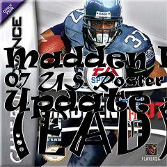 Box art for Madden NFL 07 US Roster Update #2 (EAD)