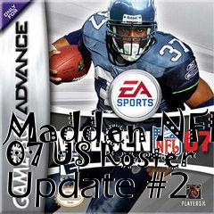 Box art for Madden NFL 07 US Roster Update #2