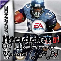 Box art for Madden NFL 07 UK Roster Update (EAD)