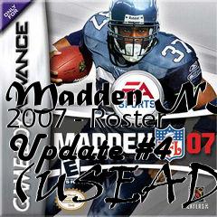 Box art for Madden NFL 2007 - Roster Update #4 (USEAD)