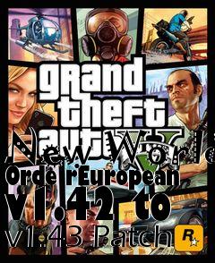 Box art for New World Orde rEuropean v1.42 to v1.43 Patch