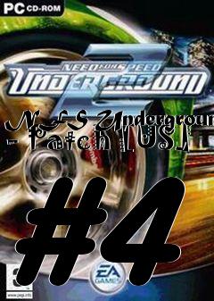 Box art for NFS Underground - Patch [US] #4