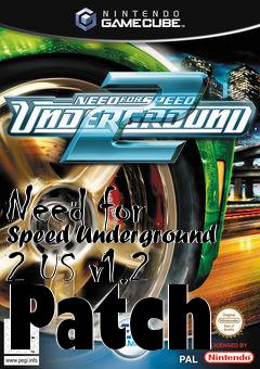 Box art for Need for Speed Underground 2 US v1.2 Patch