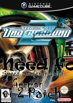 Box art for Need for Speed Underground 2 German v1.2 Patch