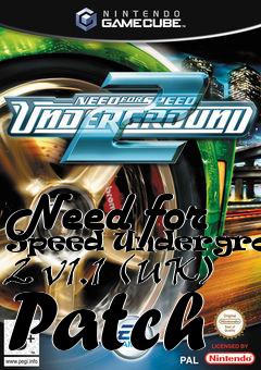 Box art for Need for Speed Underground 2 v1.1 (UK) Patch