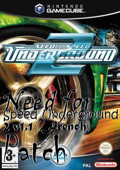 Box art for Need for Speed Underground 2 v1.1 (French) Patch