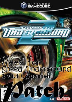 Box art for Need for Speed Underground 2 v1.1 (Spanish) Patch