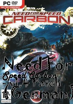 Box art for Need For Speed Carbon - v1.4 Patch (German)