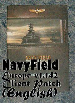 Box art for NavyField Europe v1.142 Client Patch (English)