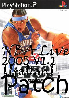 Box art for NBA Live 2005 v1.1 (Italian) Patch