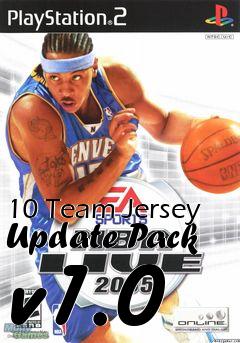 Box art for 10 Team Jersey Update Pack v1.0
