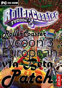 Box art for RollerCoaster Tycoon 3 European v1a Beta Patch