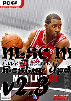 Box art for NLSC NBA Live 07 Current Roster Update v2.3