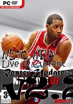 Box art for NLSC NBA Live 07 Current Roster Update v2.2