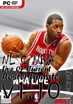 Box art for NLSC NBA Live 07 Current Roster Update v1.10