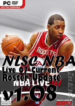 Box art for NLSC NBA Live 07 Current Roster Update v1.08