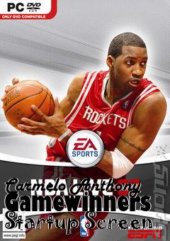 Box art for Carmelo Anthony Gamewinners Startup Screen