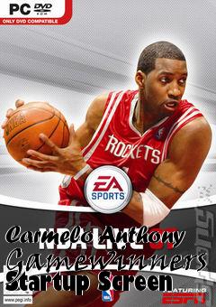 Box art for Carmelo Anthony Gamewinners Startup Screen