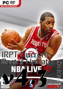 Box art for IRPT Current Roster Update v4.3