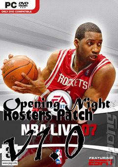 Box art for Opening Night Rosters Patch v1.0