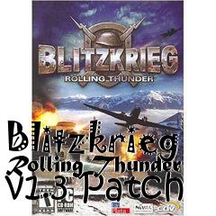 Box art for Blitzkrieg Rolling Thunder v1.3 Patch