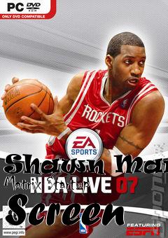 Box art for Shawn Marion Matrix Startup Screen