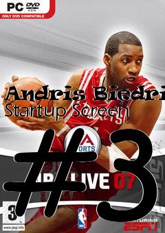 Box art for Andris Biedrins Startup Screen #3