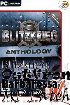 Box art for Blitzkrieg Ostfront: Barbarossa MP Patch