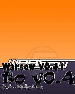 Box art for Warsow v0.41 to v0.42 Patch - WindowsLinux