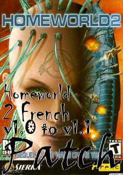 Box art for Homeworld 2 French v1.0 to v1.1 Patch