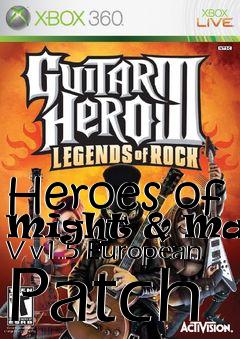 Box art for Heroes of Might & Magic V v1.5 European Patch