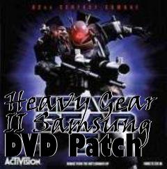 Box art for Heavy Gear II Samsung DVD Patch