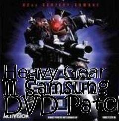 Box art for Heavy Gear II Samsung DVD Patch