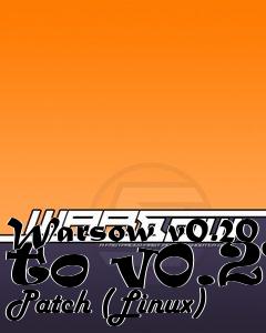 Box art for Warsow v0.20 to v0.21 Patch (Linux)