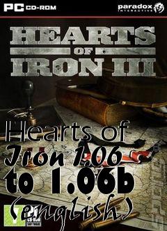 Box art for Hearts of Iron 1.06 to 1.06b (english)