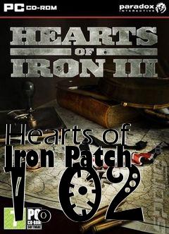 Box art for Hearts of Iron Patch 1.02