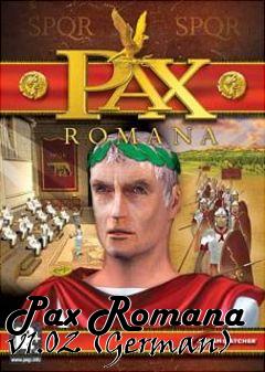 Box art for Pax Romana v1.02 (German)