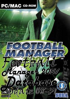 Box art for Football Manager 2007 Database Update 08-31