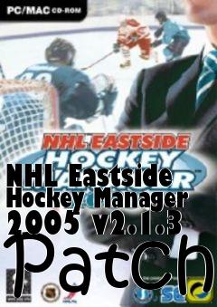 Box art for NHL Eastside Hockey Manager 2005 v2.1.3 Patch