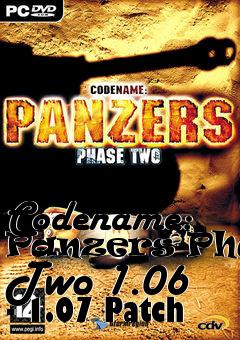 Box art for Codename: Panzers Phase Two 1.06 - 1.07 Patch