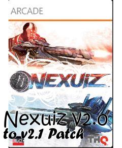 Box art for Nexuiz v2.0 to v2.1 Patch