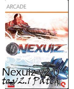 Box art for Nexuiz v2.0 to v2.1 Patch